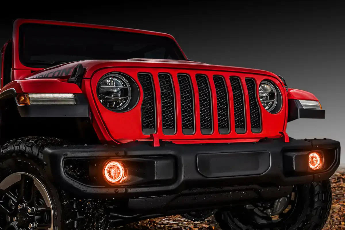 ORACLE Lighting 2020-2025 Jeep Gladiator JT LED Surface Mount Fog Light Halo Kit by ORACLE Lighting