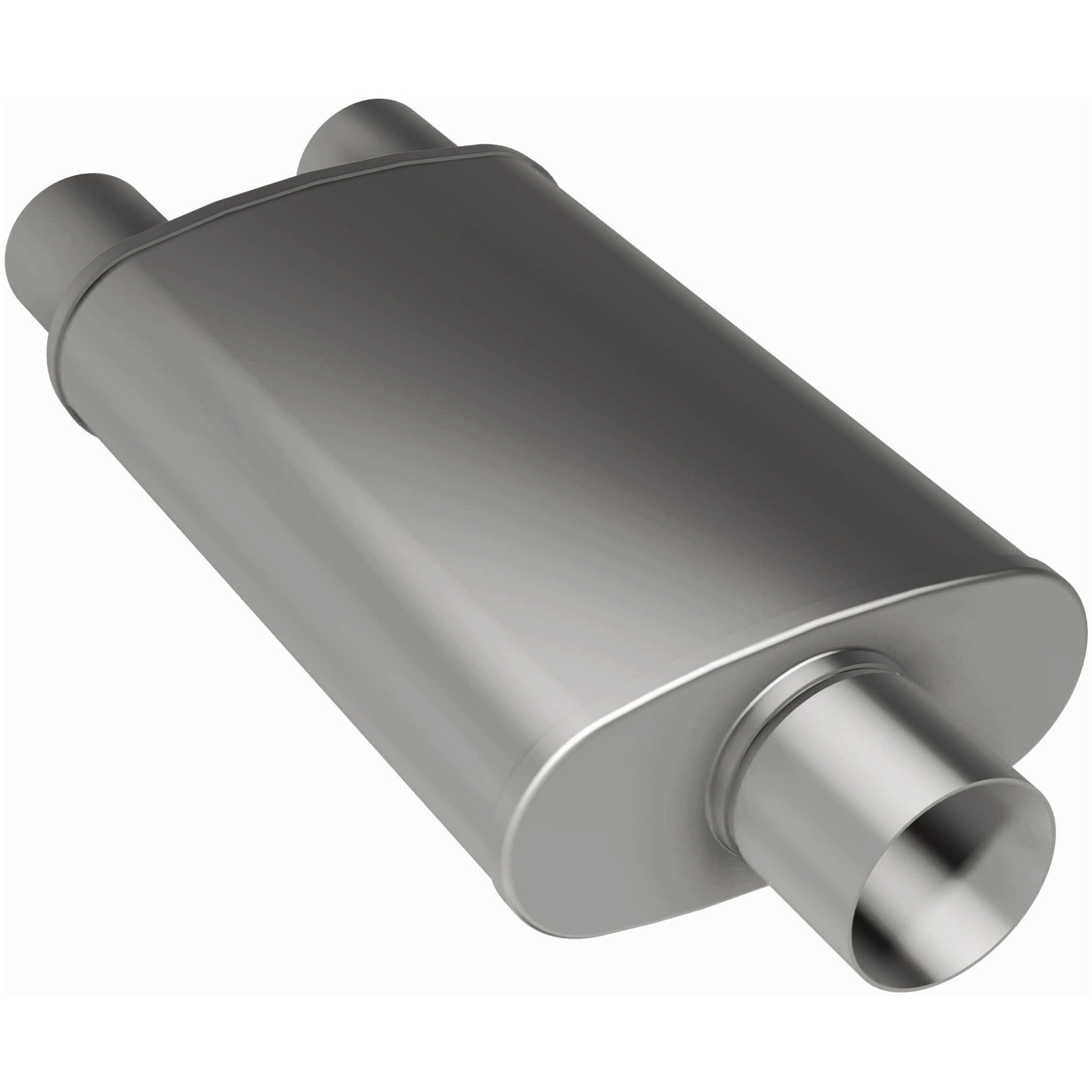 Magnaflow Straight-Through Performance Muffler; 2.5in. Center/Dual; 5x14x8 Body by MagnaFlow Exhaust Products