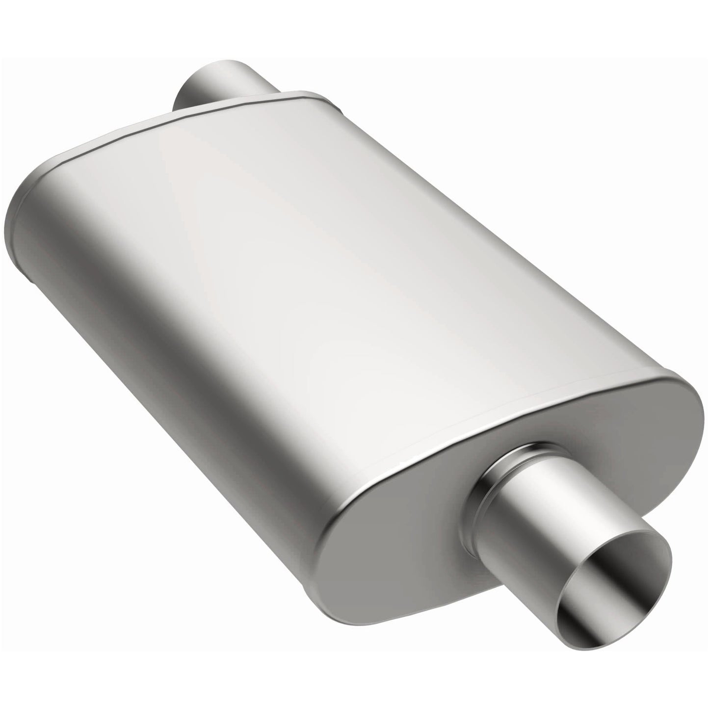 Magnaflow Straight-Through Performance Muffler; 3in. Offset/Center; 5x14x8 Body by MagnaFlow Exhaust Products