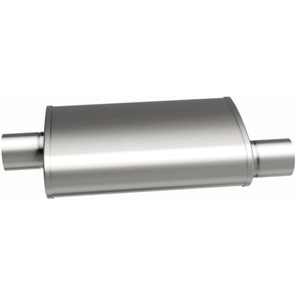 Magnaflow Straight-Through Performance Muffler; 3in. Offset/Center; 5x18x8 Body by MagnaFlow Exhaust Products