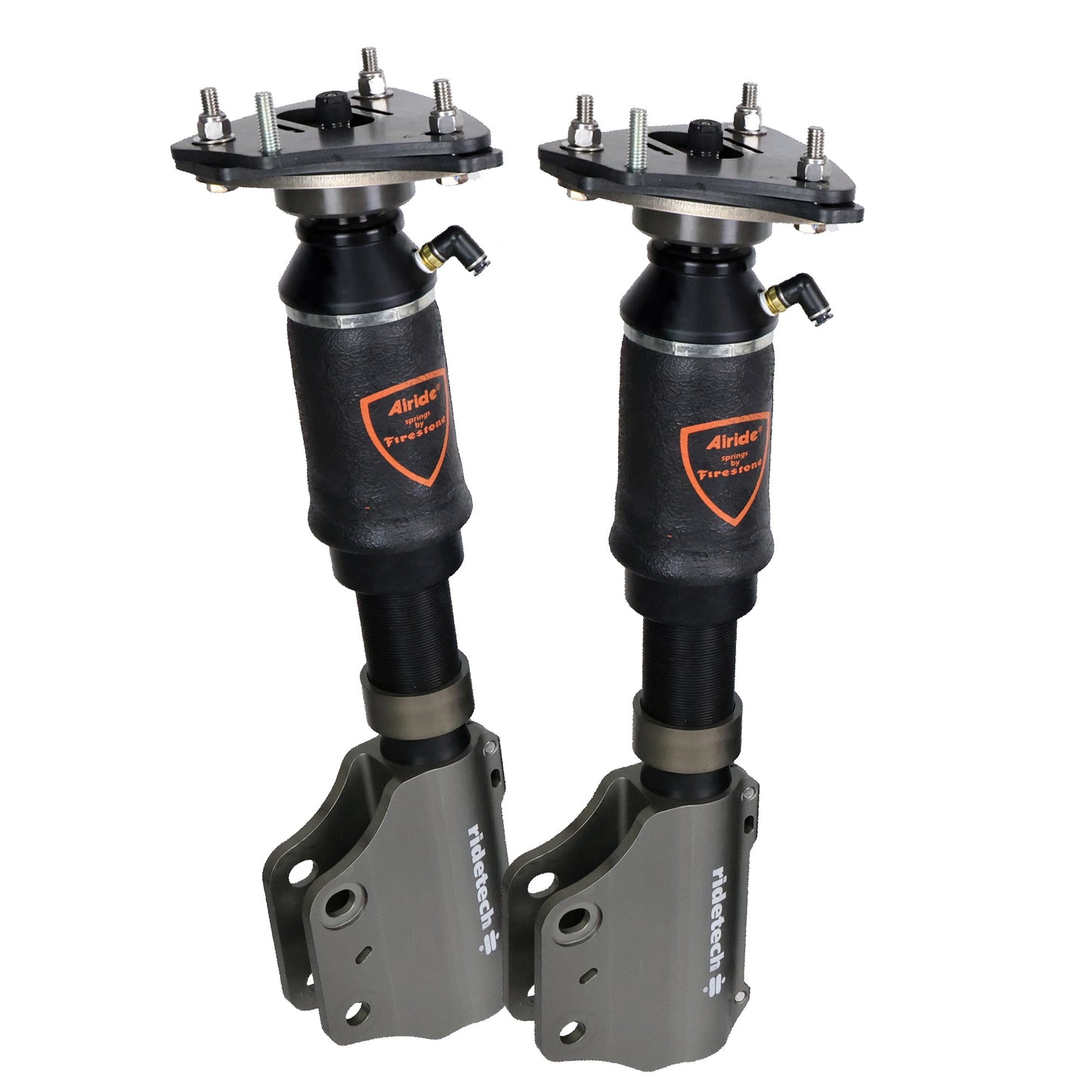 Front HQ Shockwaves for 2015-2026 Mustang. by Ridetech