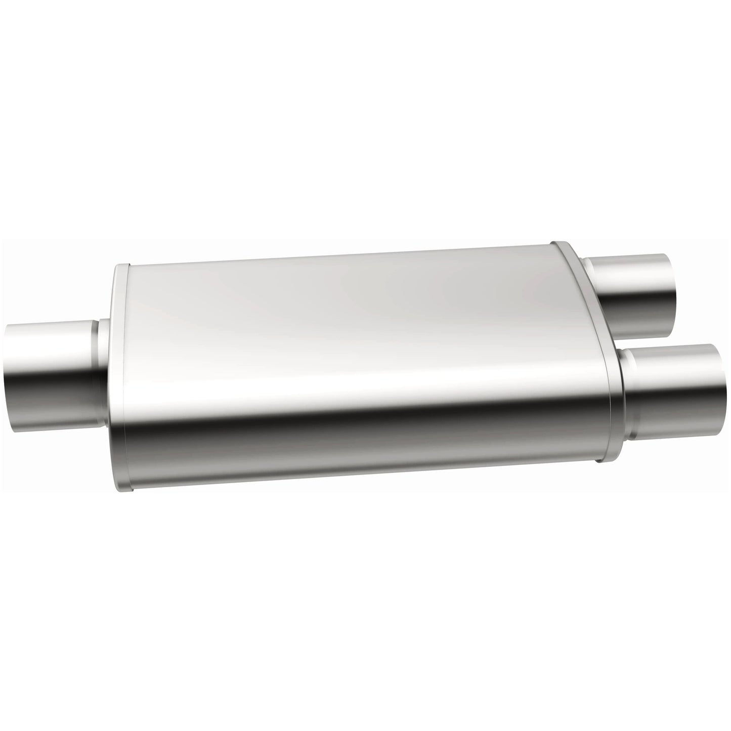 Straight-Through Performance Muffler; 3/2.25in. Center/Dual; 5x18x8 Body by MagnaFlow Exhaust Products