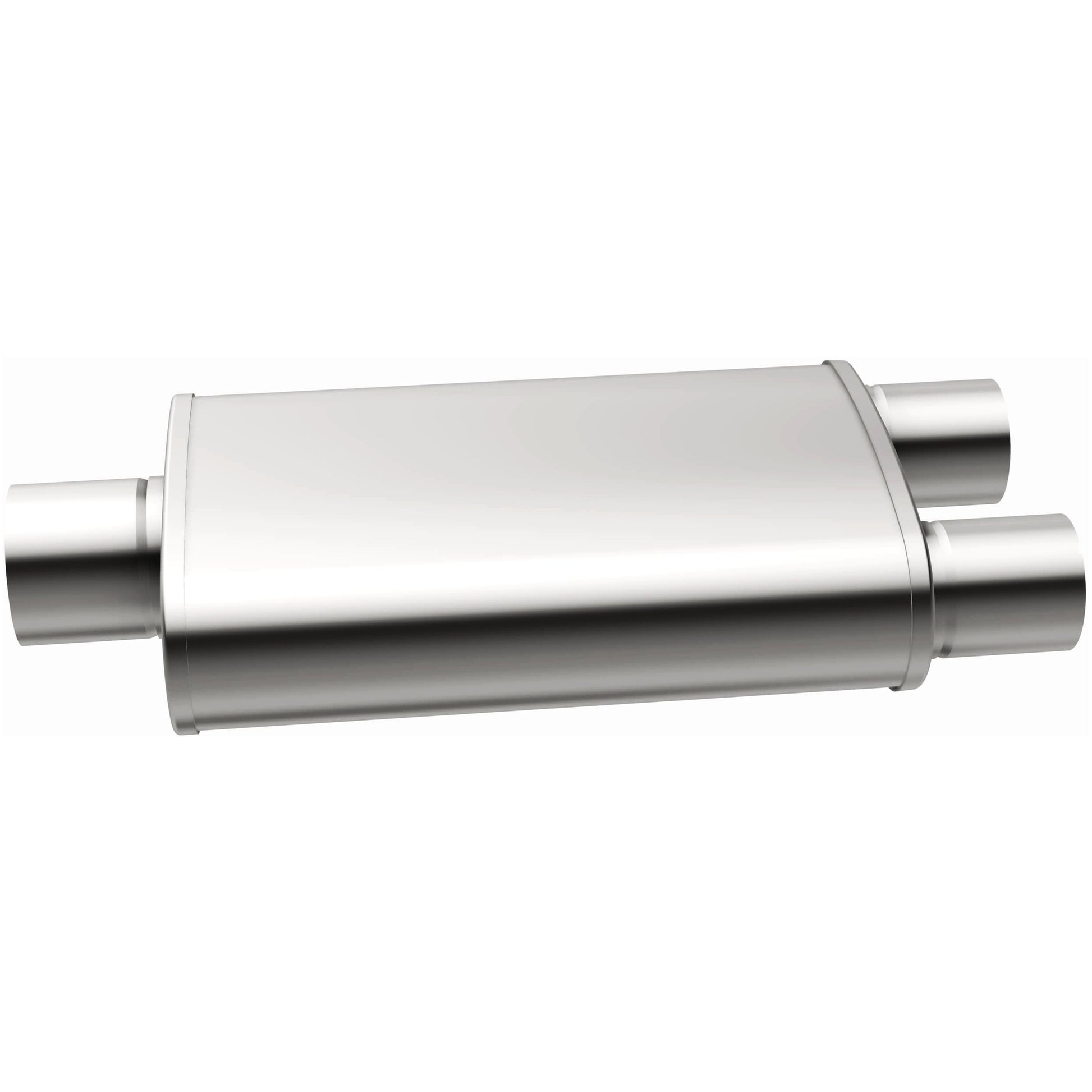 Straight-Through Performance Muffler; 3/2.25in. Center/Dual; 5x18x8 Body by MagnaFlow Exhaust Products