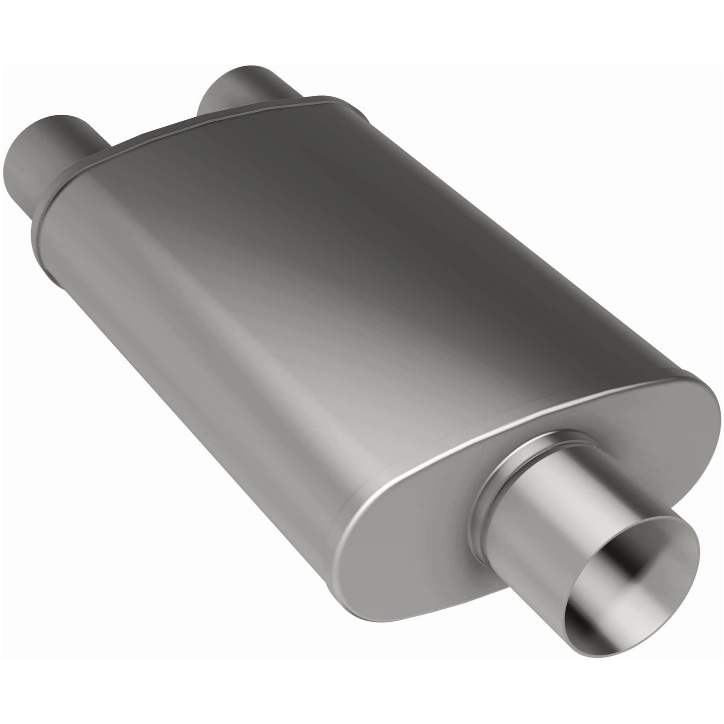 Magnaflow Straight-Through Performance Muffler; 3in. Center/Dual; 5x18x8 Body by MagnaFlow Exhaust Products