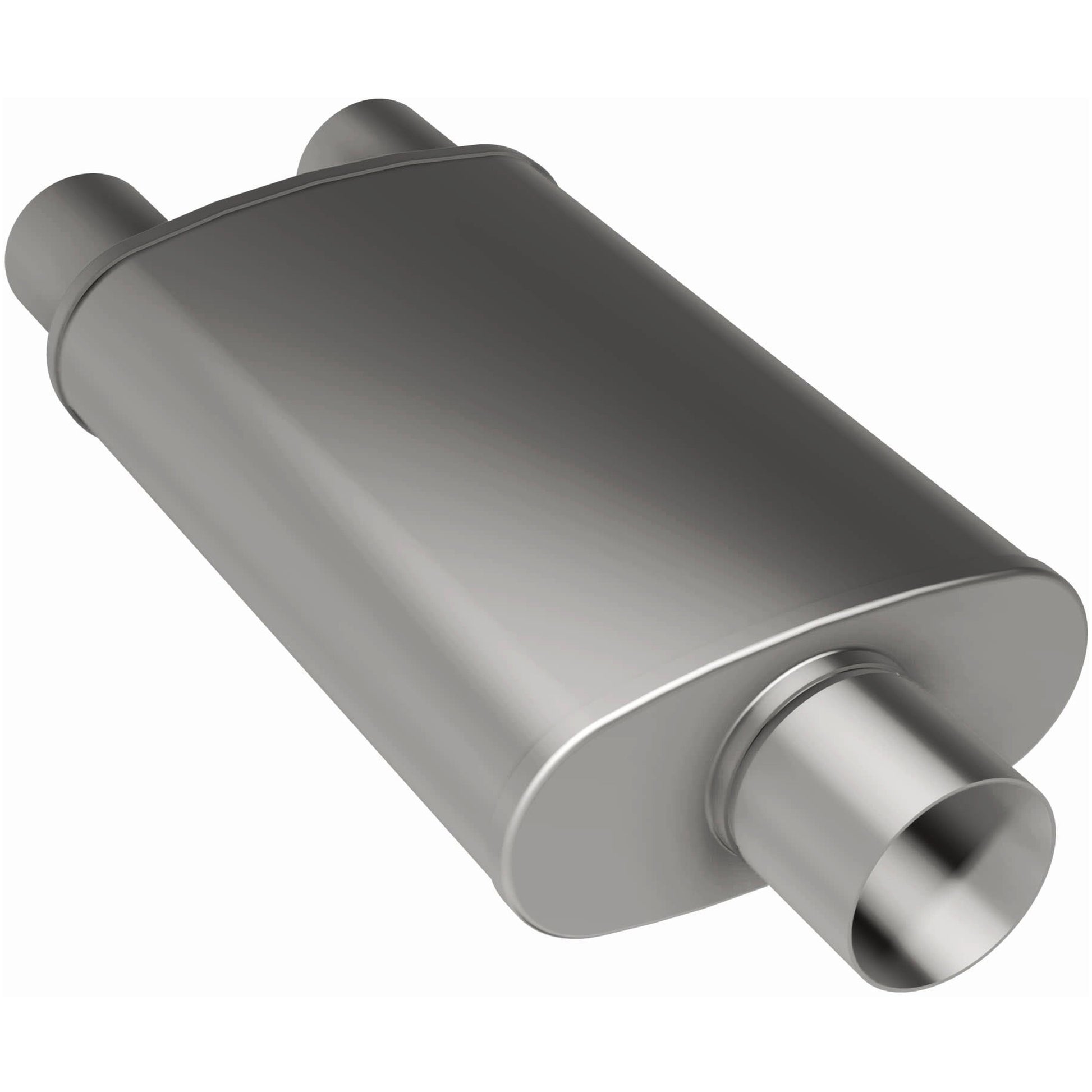 Magnaflow Straight-Through Performance Muffler; 3in. Center/Dual; 5x18x8 Body by MagnaFlow Exhaust Products