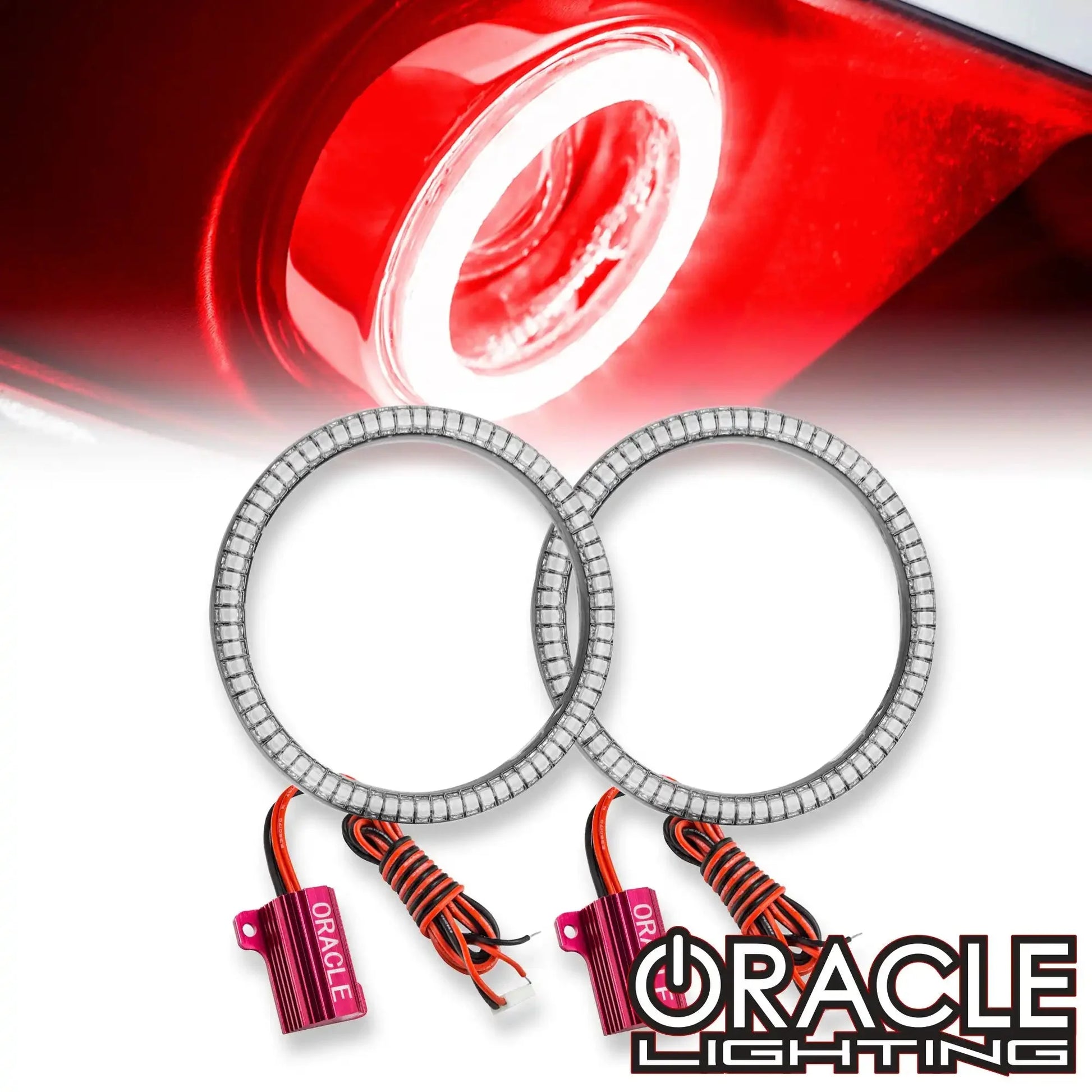 ORACLE Lighting 2013-2016 Dodge Dart LED Surface Mount Projector Fog Halo Kit by ORACLE Lighting