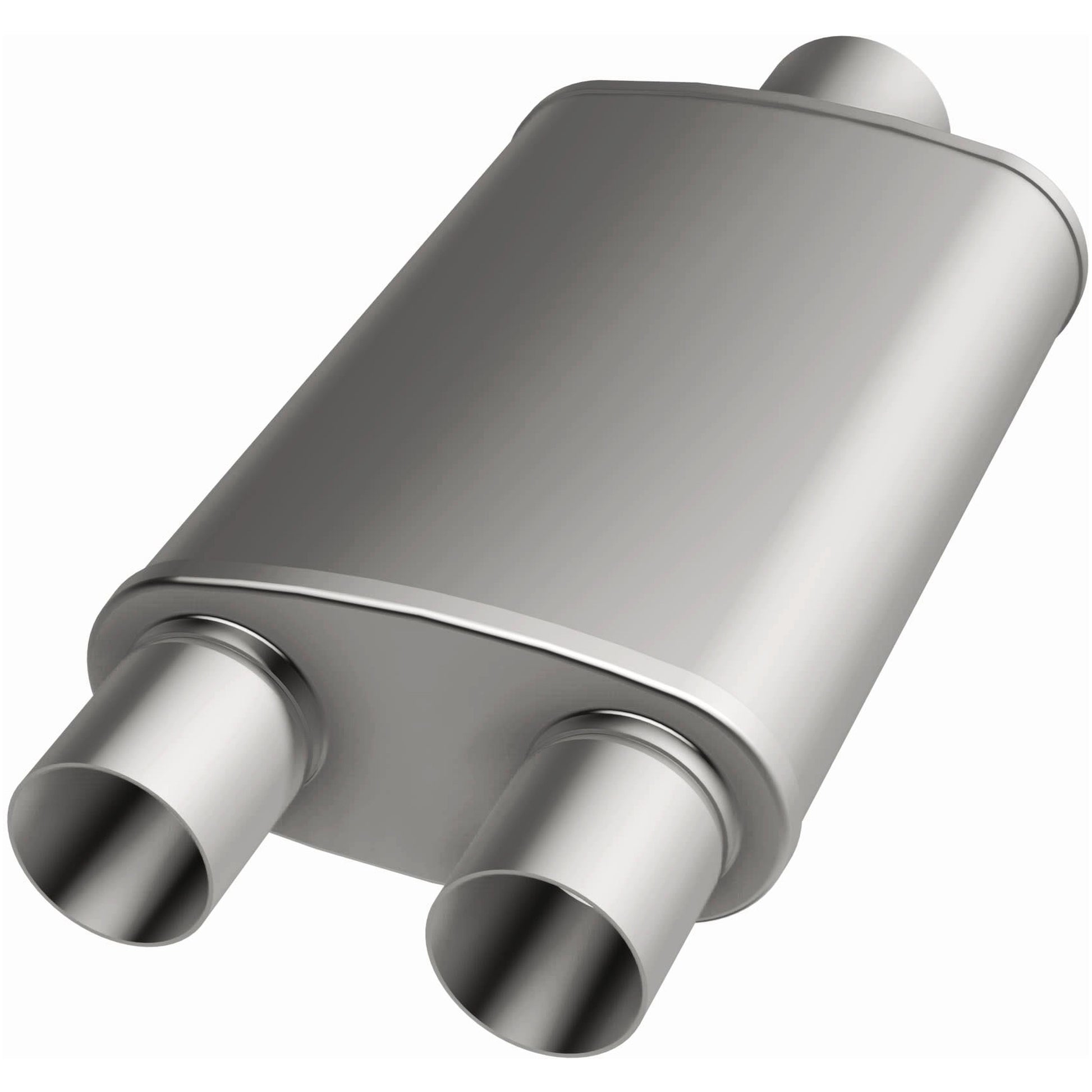 Straight-Through Performance Muffler; 3/2.5in. Center/Dual; 5x24x8 Body by MagnaFlow Exhaust Products