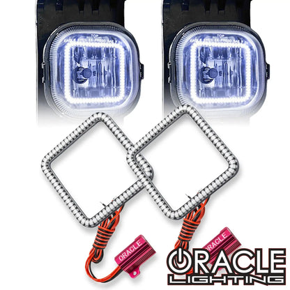 ORACLE Lighting 2005-2007 Ford F-250/F-350 Super Duty LED Fog Light Halo Kit by ORACLE Lighting