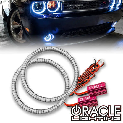 ORACLE Lighting 2008-2014 Dodge Challenger LED Fog Light Halo Kit - Surface Mount by ORACLE Lighting