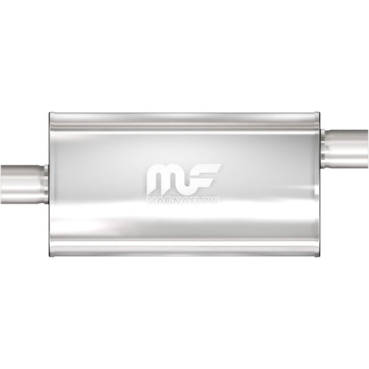 Magnaflow Straight-Through Performance Muffler; 3in. Offset/Center; 5x22x11 Body by MagnaFlow Exhaust Products