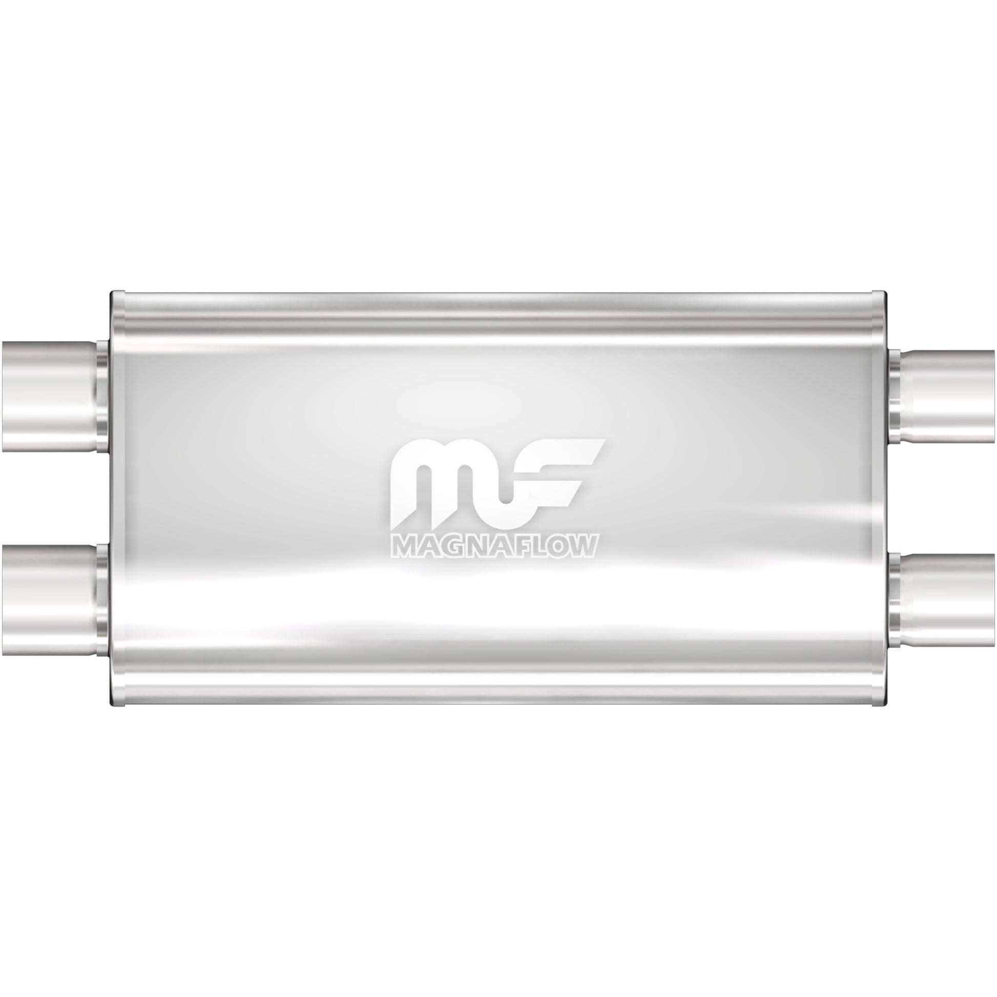 Magnaflow Straight-Through Performance Muffler; 3in. Dual/Dual; 5x22x11 Body by MagnaFlow Exhaust Products