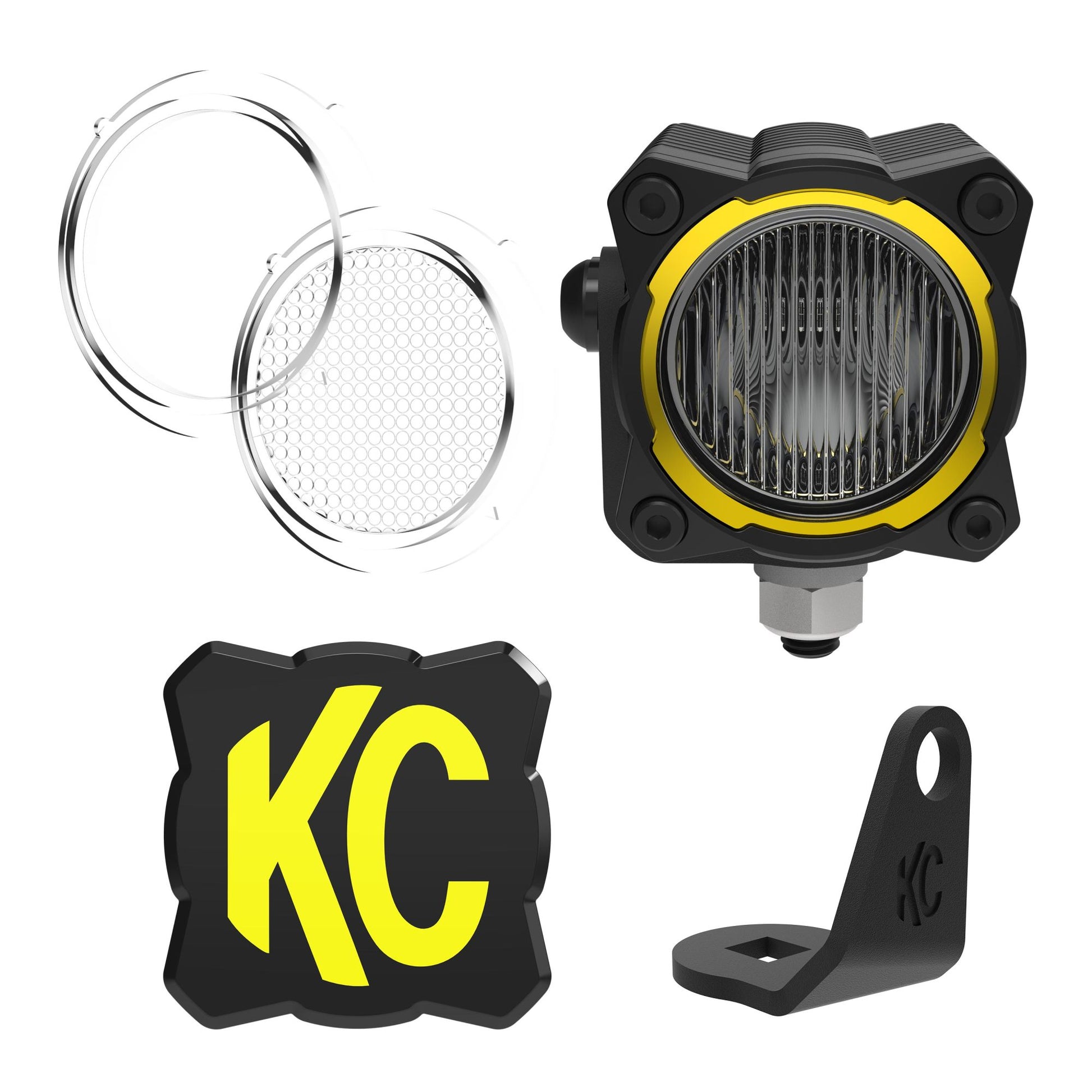 KC FLEX ERA 1 LED 2-Light Master Kit with Spread Beam Pattern by KC HiLiTES