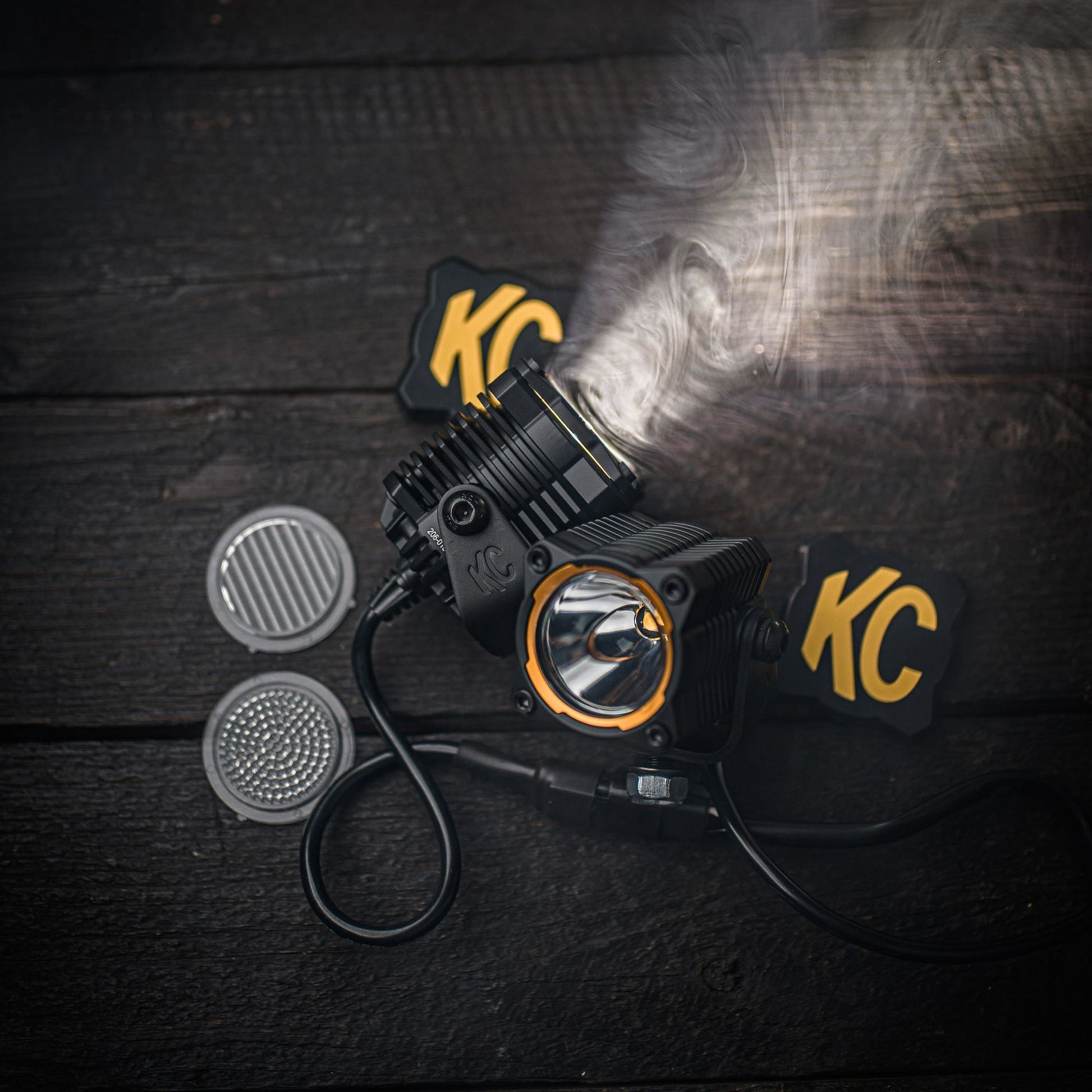 KC FLEX ERA 1 LED 2-Light Master Kit with Spread Beam Pattern by KC HiLiTES