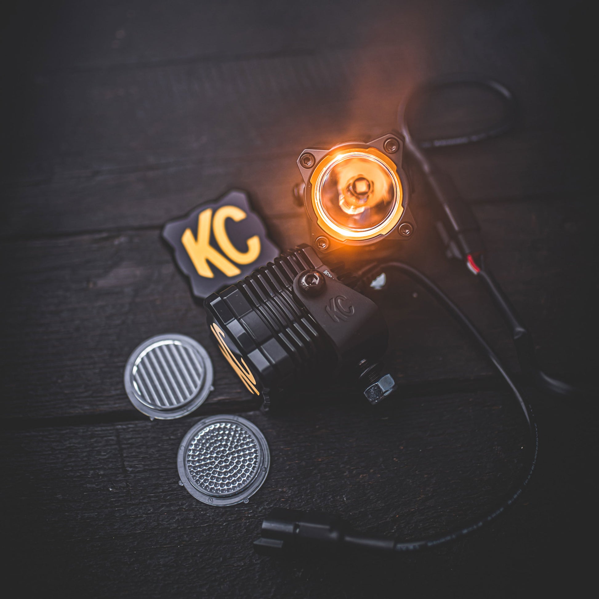 KC FLEX ERA 1 LED 2-Light Master Kit with Spread Beam Pattern by KC HiLiTES