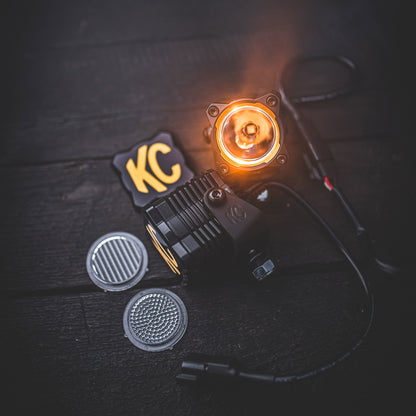 KC FLEX ERA 1 LED 2-Light Master Kit with Spread Beam Pattern by KC HiLiTES