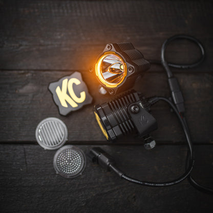 KC FLEX ERA 1 LED 2-Light Master Kit with Spread Beam Pattern by KC HiLiTES