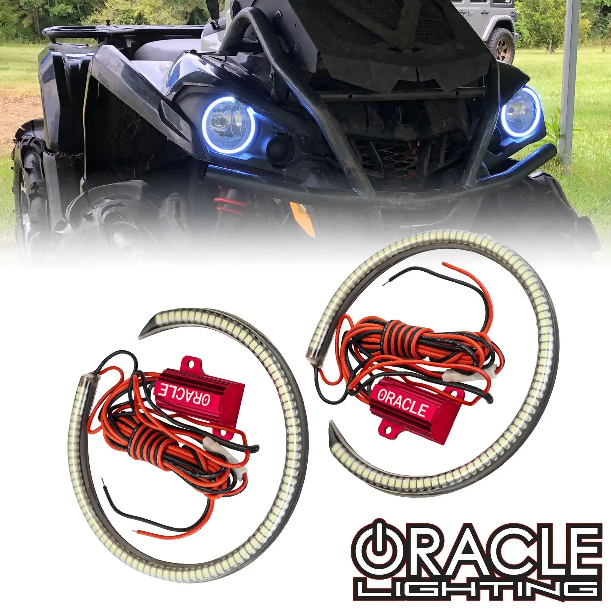 ORACLE Lighting 2016-2019 Can-Am Outlander G2 450 500 570 LED Surface Mount Halo Kit by ORACLE Lighting