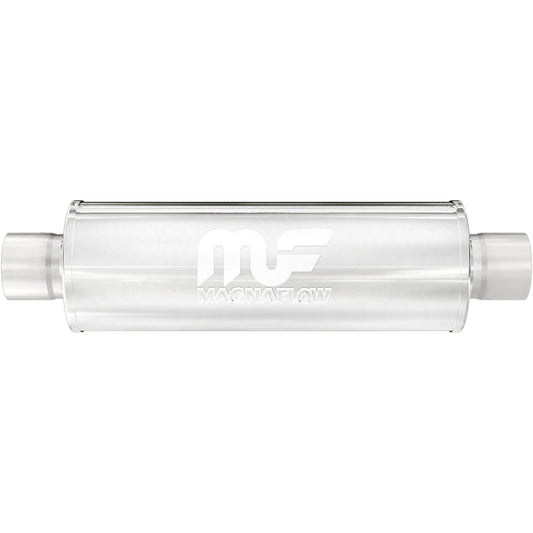 Magnaflow Straight-Through Performance Muffler; 4in. Center/Center; 7x30x7 Body by MagnaFlow Exhaust Products