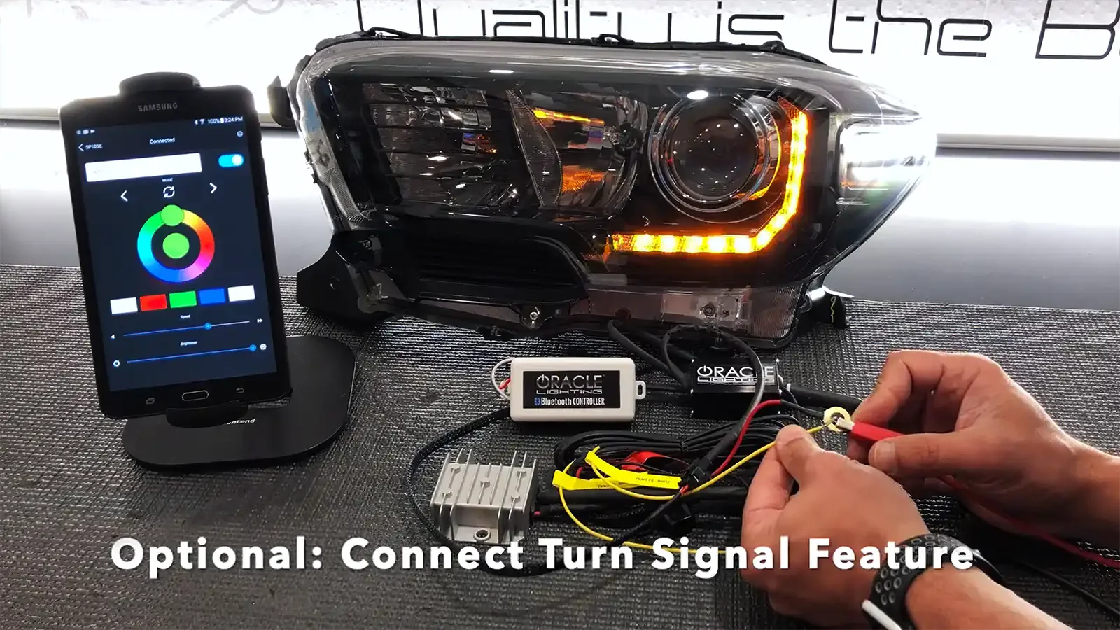 ORACLE Lighting 2016-2023 Toyota Tacoma Dynamic ColorSHIFT RGB+A Headlight DRL Kit by ORACLE Lighting