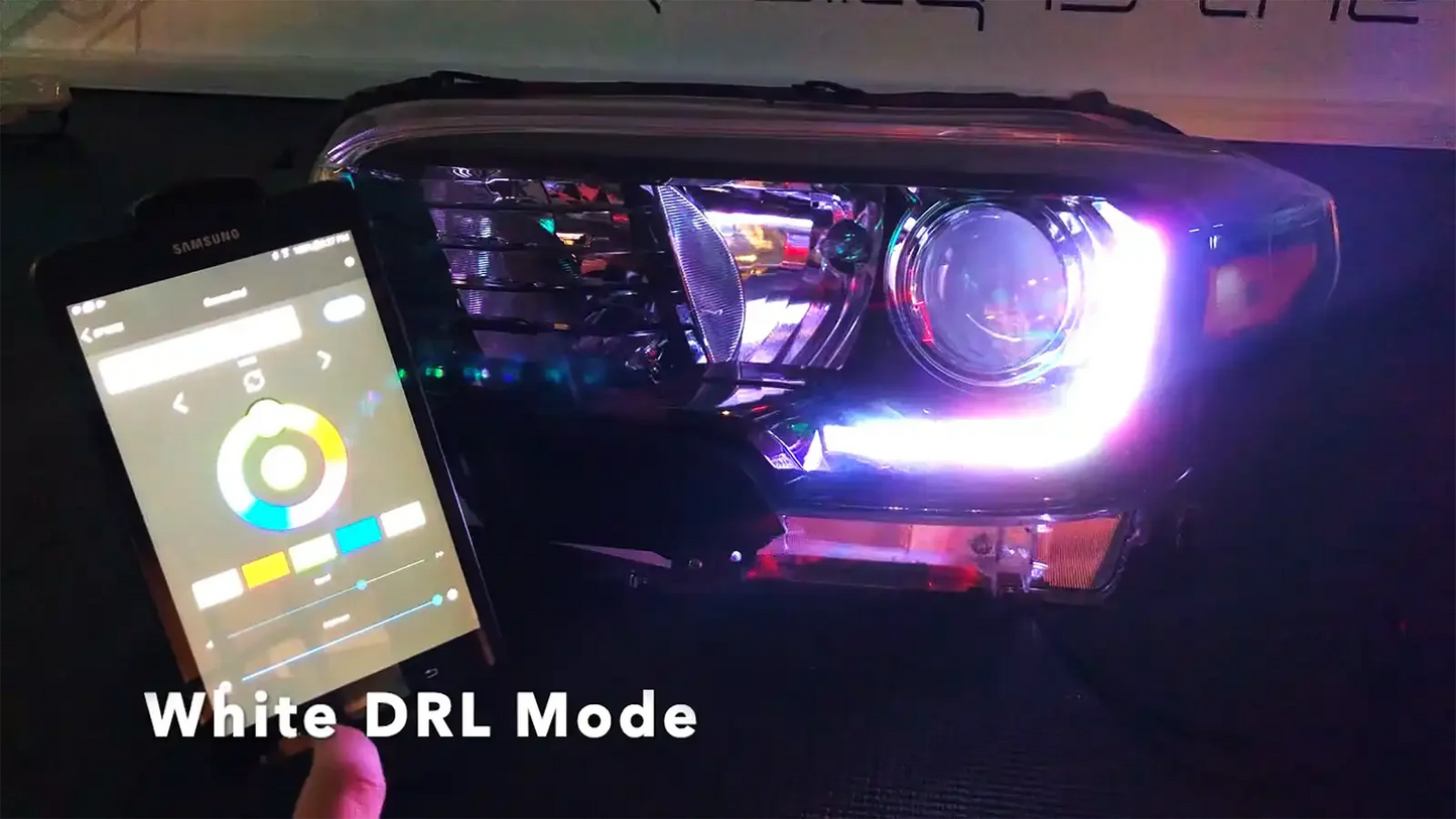 ORACLE Lighting 2016-2023 Toyota Tacoma Dynamic ColorSHIFT RGB+A Headlight DRL Kit by ORACLE Lighting