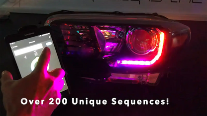 ORACLE Lighting 2016-2023 Toyota Tacoma Dynamic ColorSHIFT RGB+A Headlight DRL Kit by ORACLE Lighting