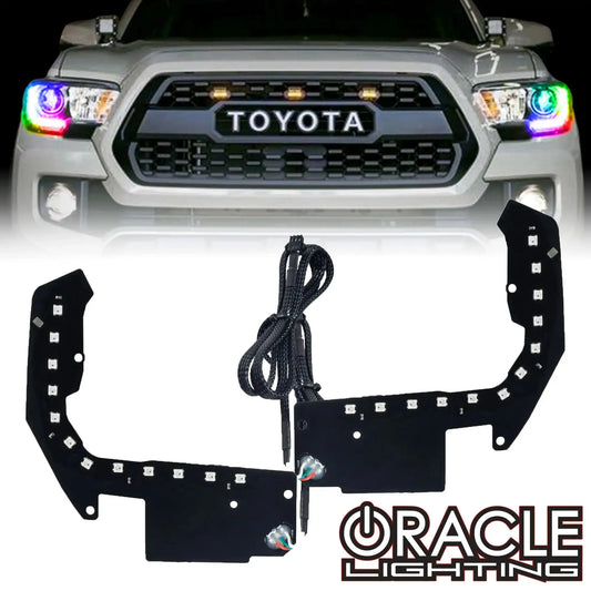 ORACLE Lighting 2016-2023 Toyota Tacoma Dynamic ColorSHIFT RGB+A Headlight DRL Kit by ORACLE Lighting