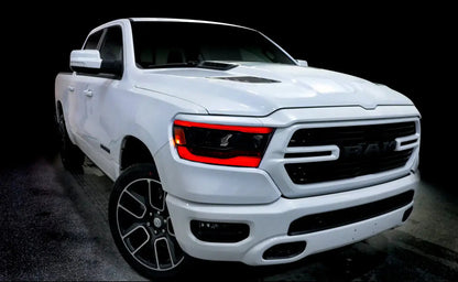 ORACLE Lighting 2019-2024 Dodge RAM 1500 ColorSHIFT RGB+W Headlight DRL Upgrade Kit - Reflector LED Headlights by ORACLE Lighting