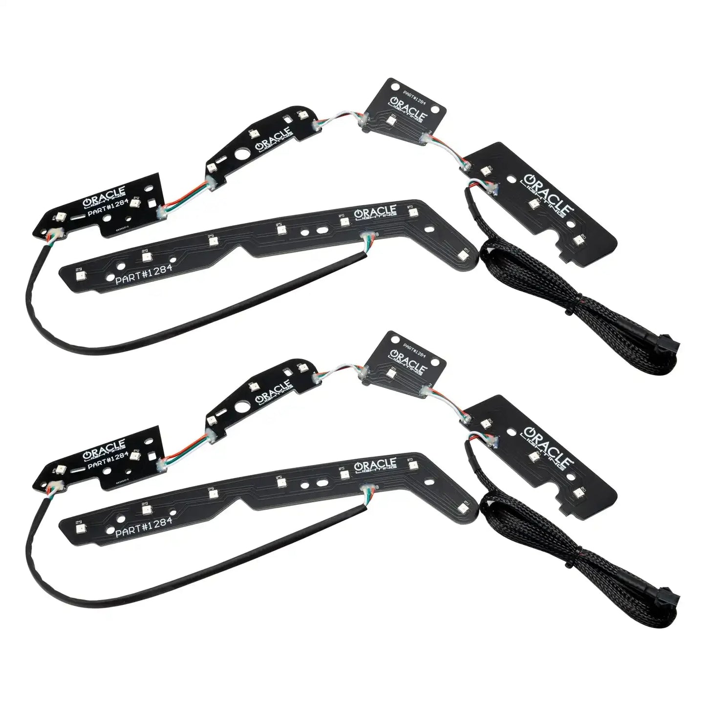 2014-2021 Jeep Grand Cherokee Dynamic ColorSHIFT Headlight DRL Upgrade Kit by ORACLE Lighting