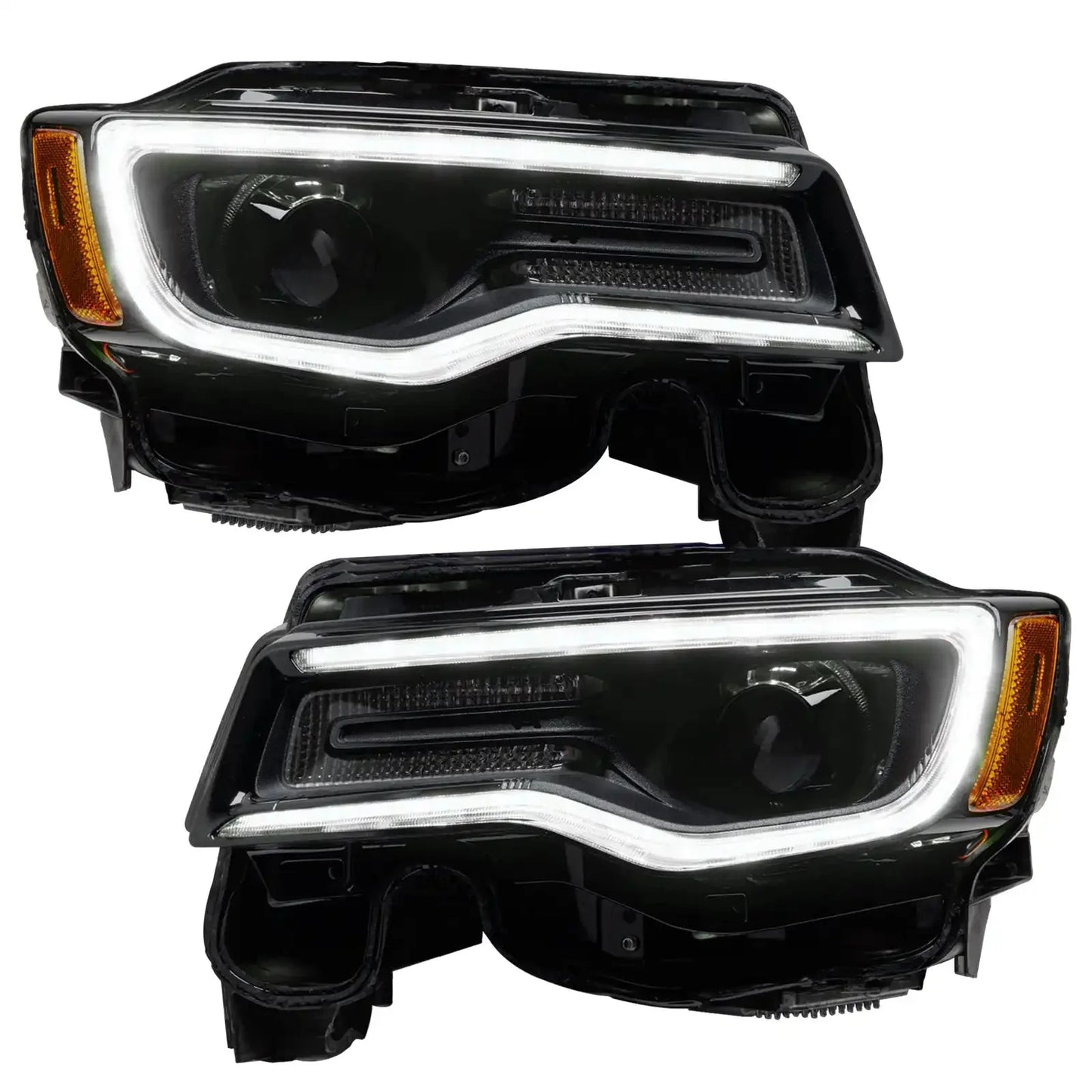 2014-2021 Jeep Grand Cherokee Dynamic ColorSHIFT Headlight DRL Upgrade Kit by ORACLE Lighting