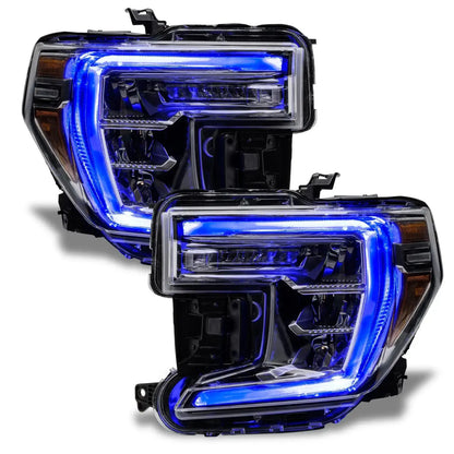 ORACLE Lighting 2019-2022 GMC Sierra 1500 ColorSHIFT RGB+W Headlight DRL Upgrade Kit by ORACLE Lighting