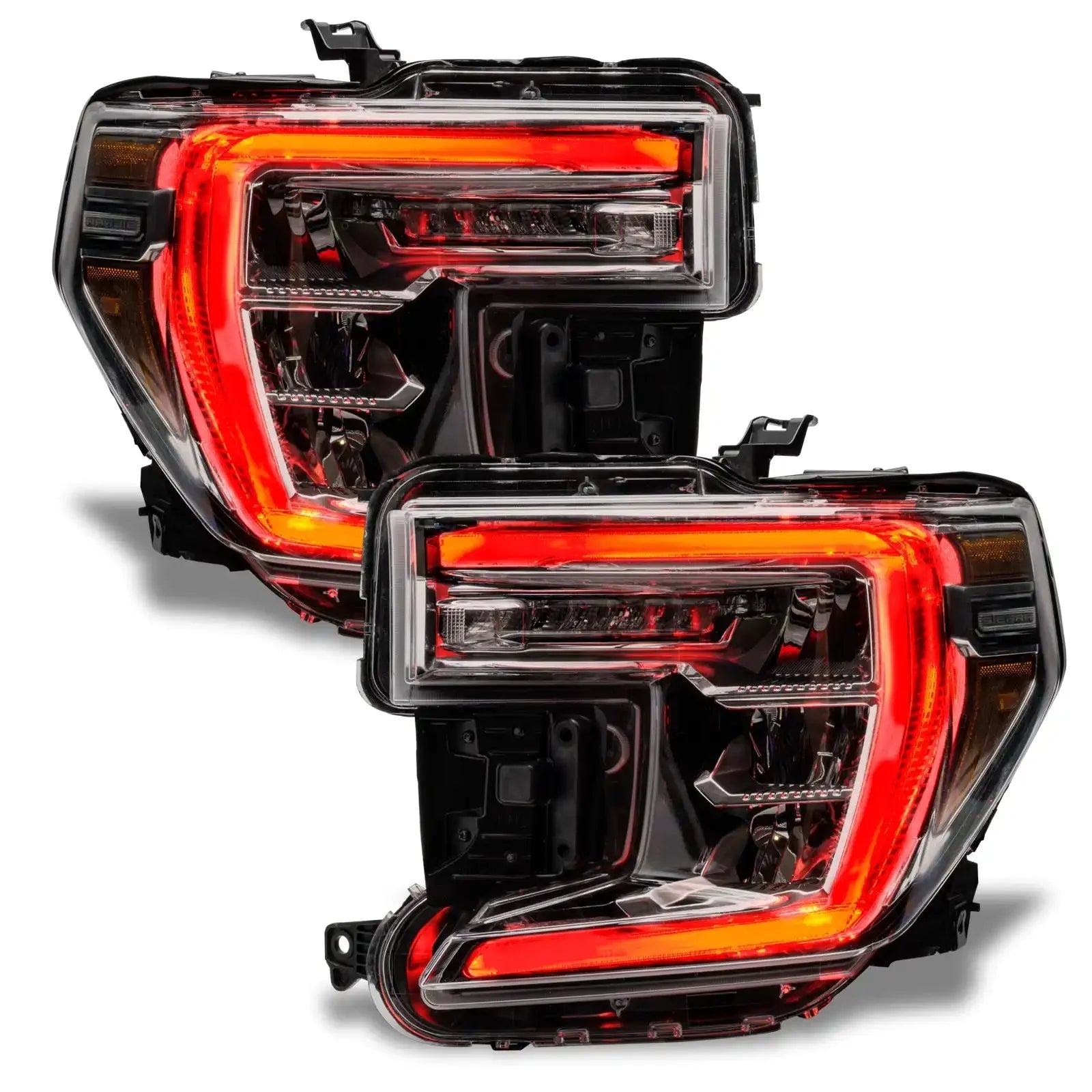 ORACLE Lighting 2019-2022 GMC Sierra 1500 ColorSHIFT RGB+W Headlight DRL Upgrade Kit by ORACLE Lighting