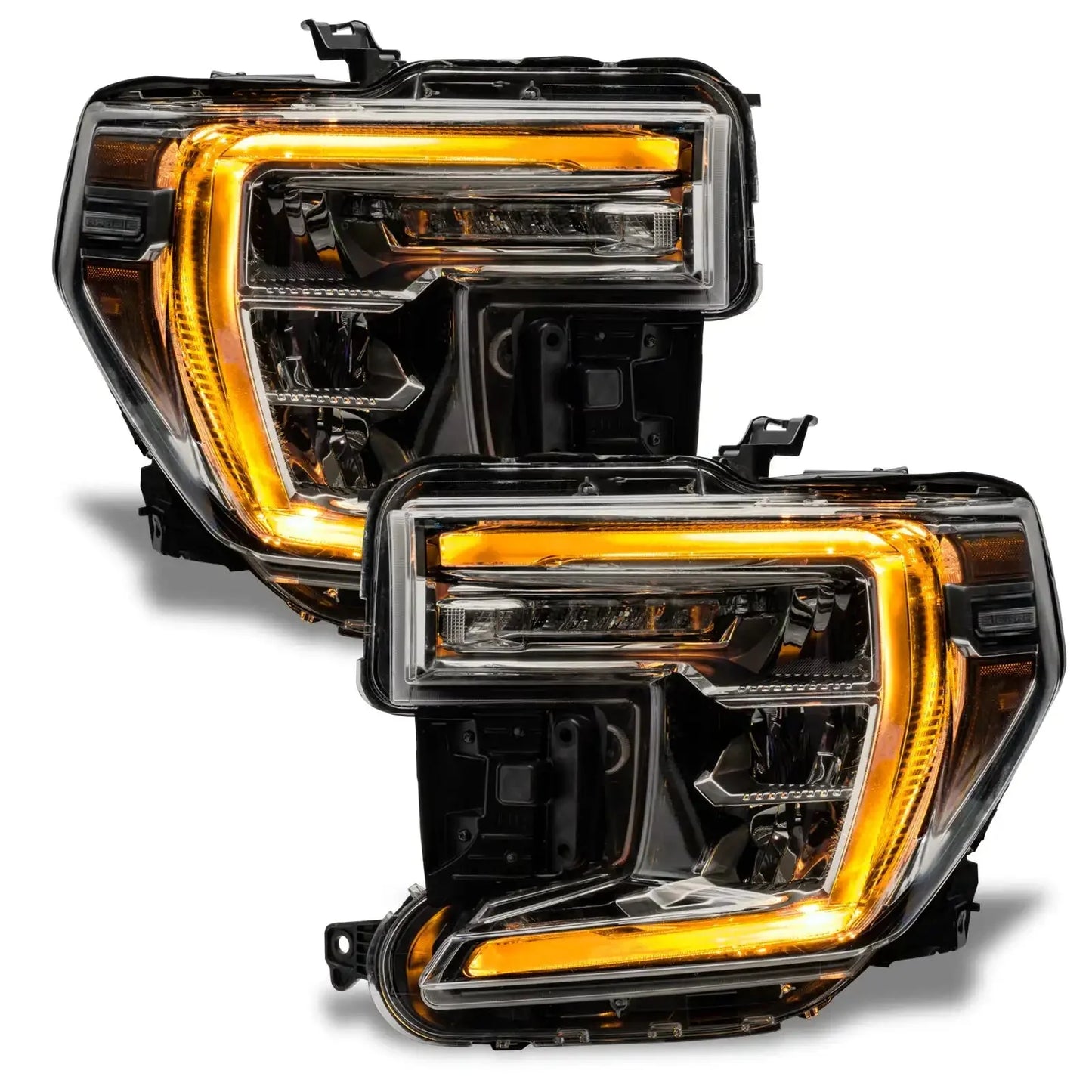 ORACLE Lighting 2019-2022 GMC Sierra 1500 ColorSHIFT RGB+W Headlight DRL Upgrade Kit by ORACLE Lighting