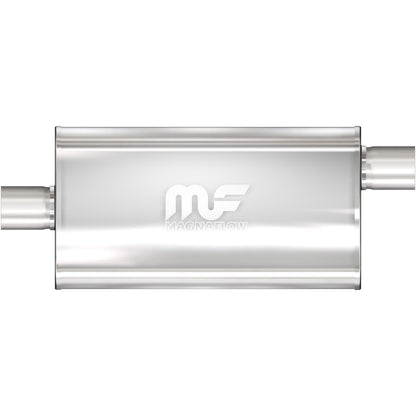Straight-Through Performance Muffler; 3.5in. Offset/Center; 5x22x11 Body by MagnaFlow Exhaust Products