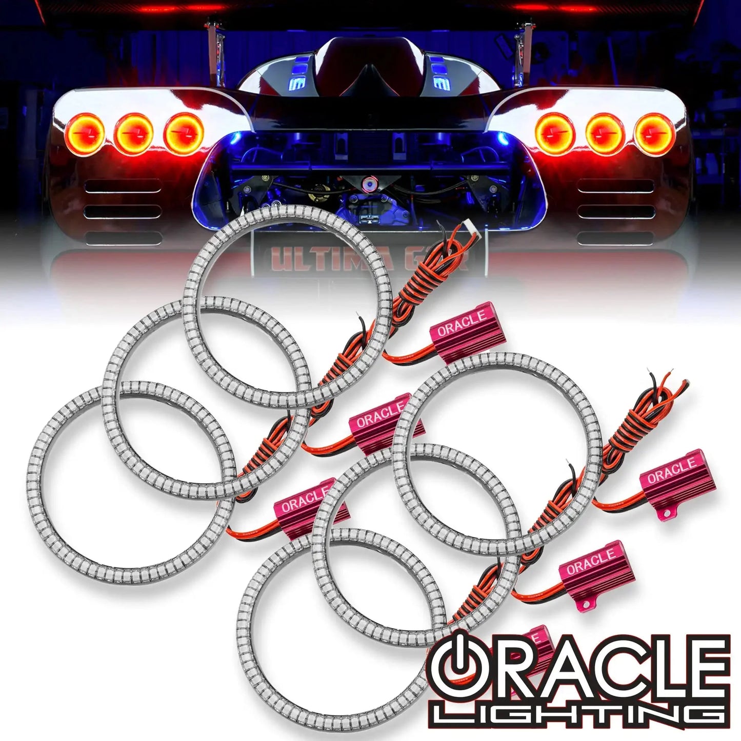 ORACLE Lighting Ultima GTR ORACLE LED Surface Mount Tail Light Halo Kit by ORACLE Lighting