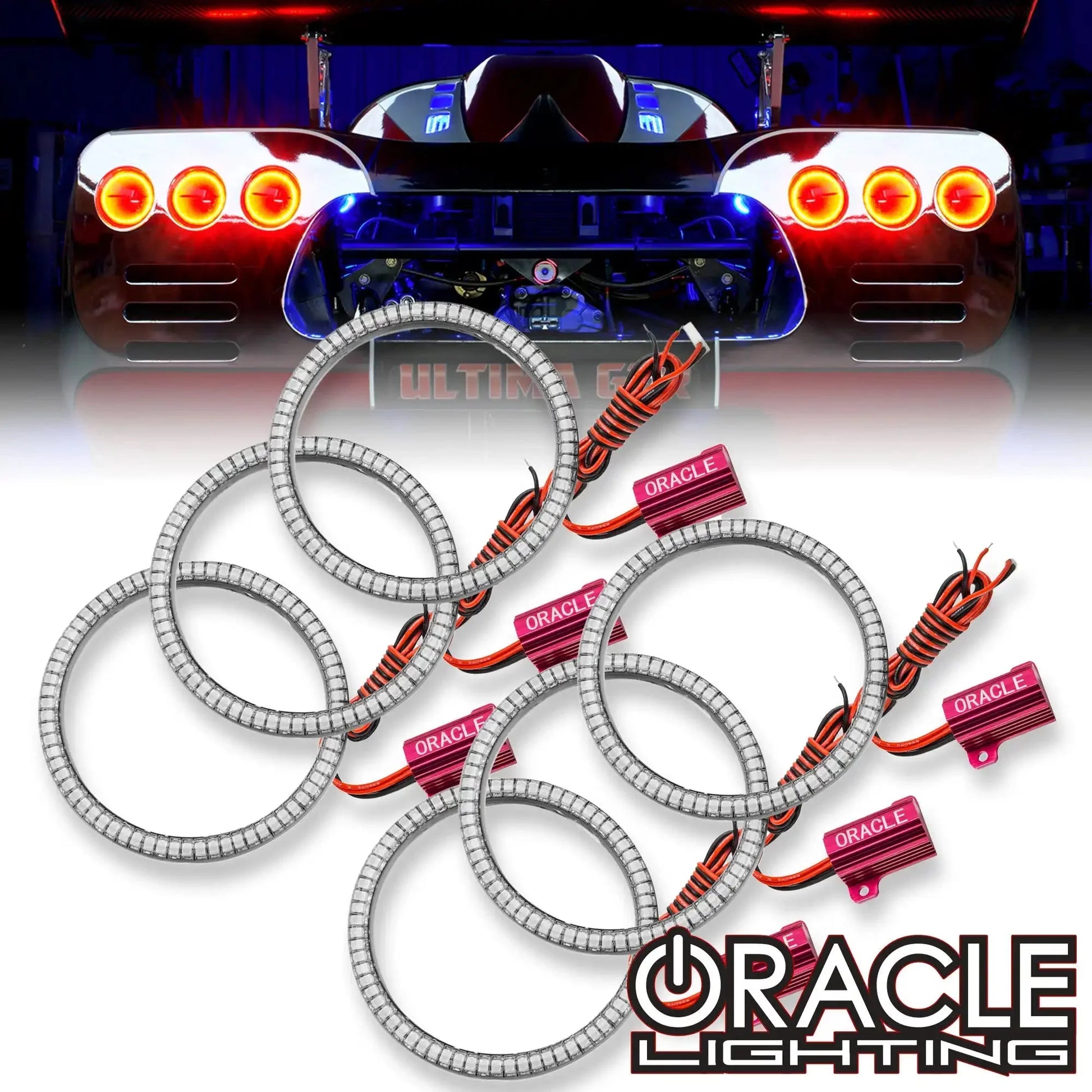 ORACLE Lighting Ultima GTR ORACLE LED Surface Mount Tail Light Halo Kit by ORACLE Lighting