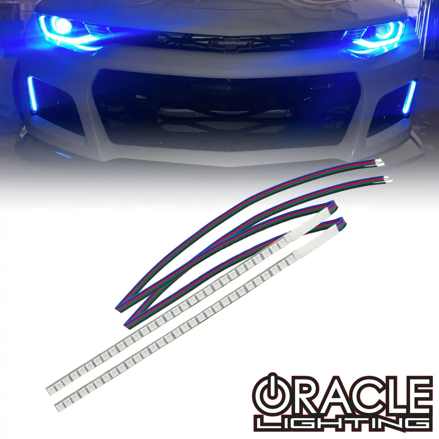 2016-2018 Chevrolet Camaro ORACLE Backlit ColorSHIFT Fog Light DRL Kit by ORACLE Lighting
