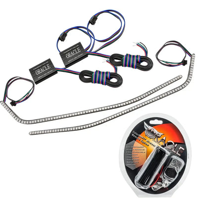 ORACLE Lighting 2019-2023 Chevrolet Camaro ColorSHIFT Surface Mount Headlight DRL Modules by ORACLE Lighting