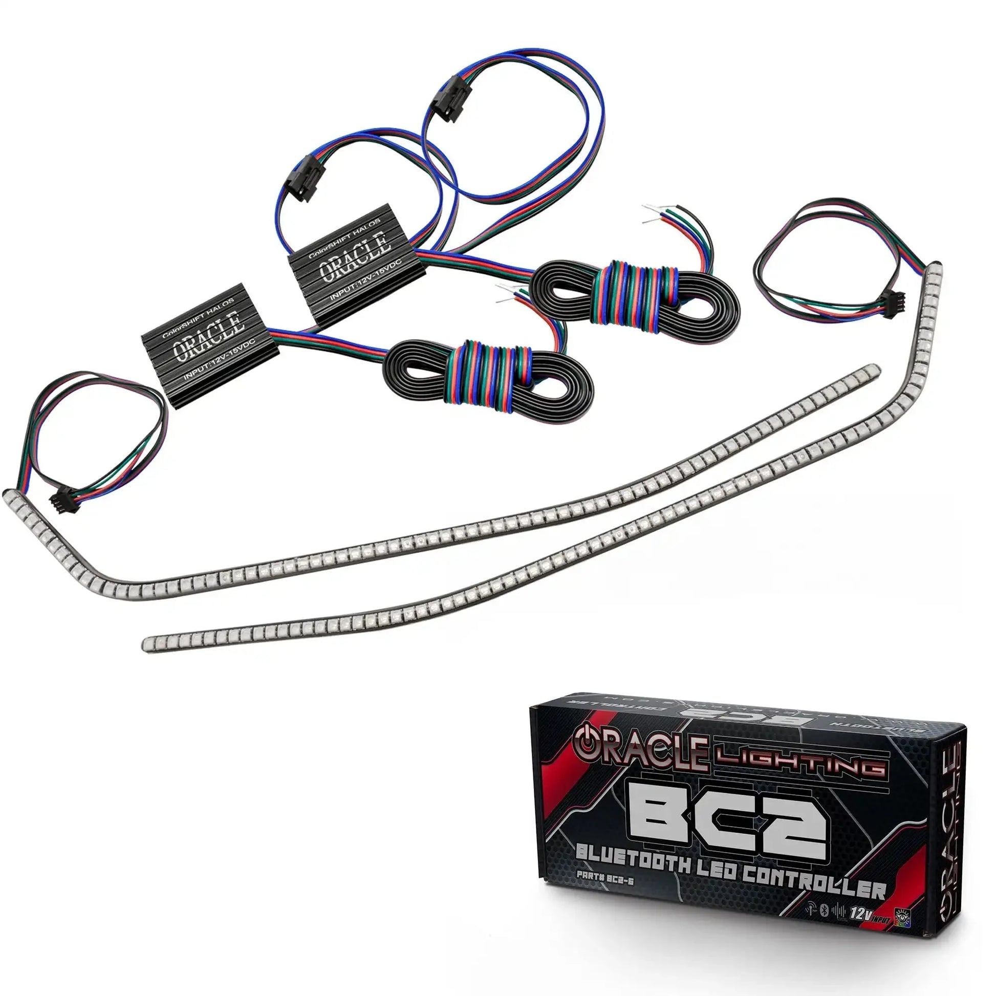 ORACLE Lighting 2016-2018 Chevrolet Camaro ColorSHIFT Surface Mount Headlight DRL Modules by ORACLE Lighting