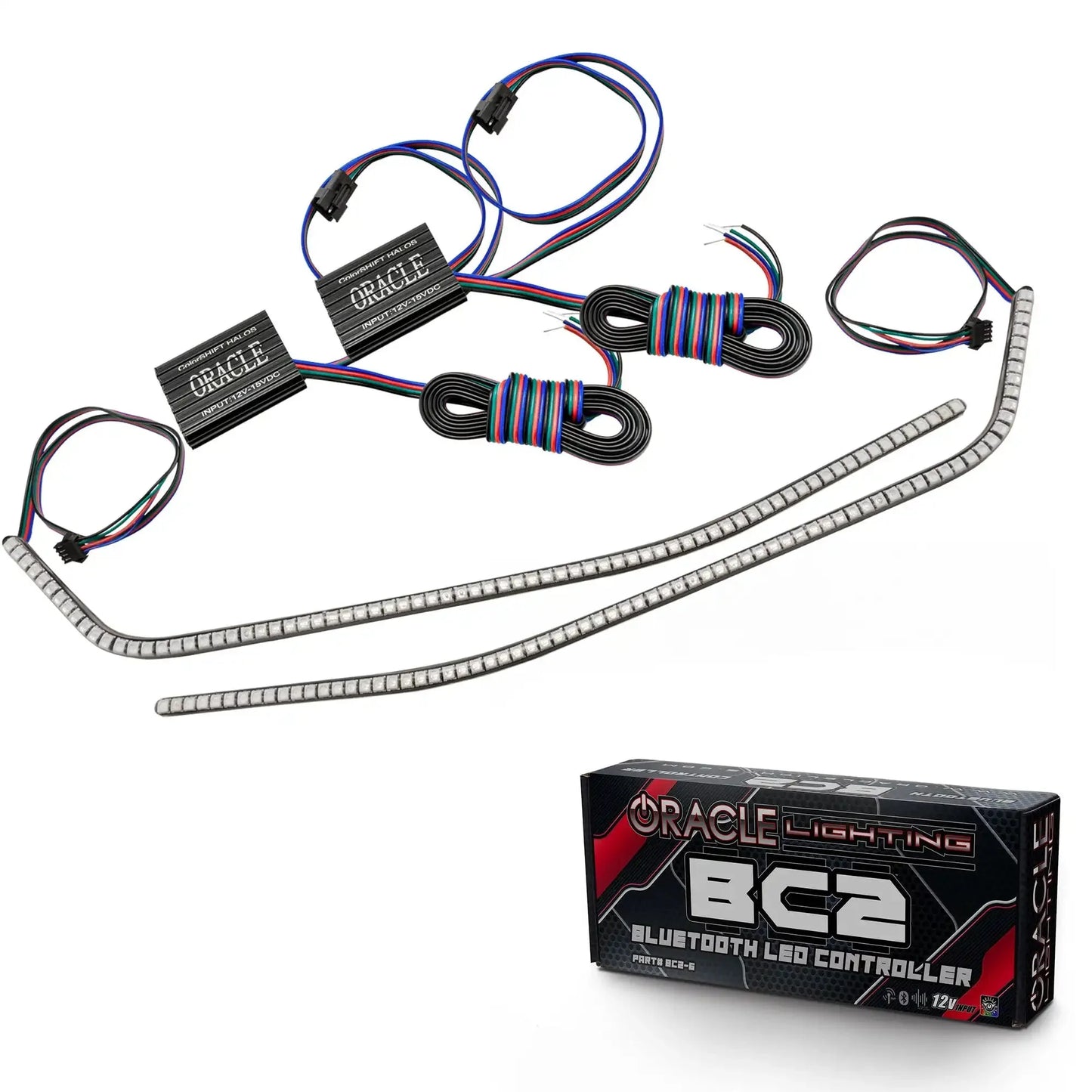 ORACLE Lighting 2019-2023 Chevrolet Camaro ColorSHIFT Surface Mount Headlight DRL Modules by ORACLE Lighting