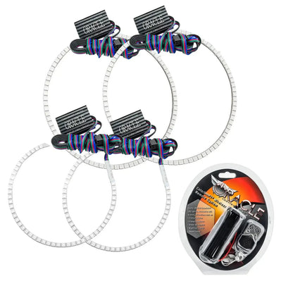 ORACLE Lighting 2008-2010 Jeep Grand Cherokee LED Headlight Halo Kit by ORACLE Lighting