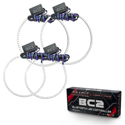 ORACLE Lighting 2008-2010 Jeep Grand Cherokee LED Headlight Halo Kit by ORACLE Lighting