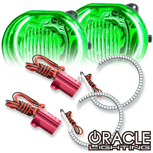 ORACLE Lighting 2002-2004 Jeep Liberty LED Fog Light Halo Kit by ORACLE Lighting