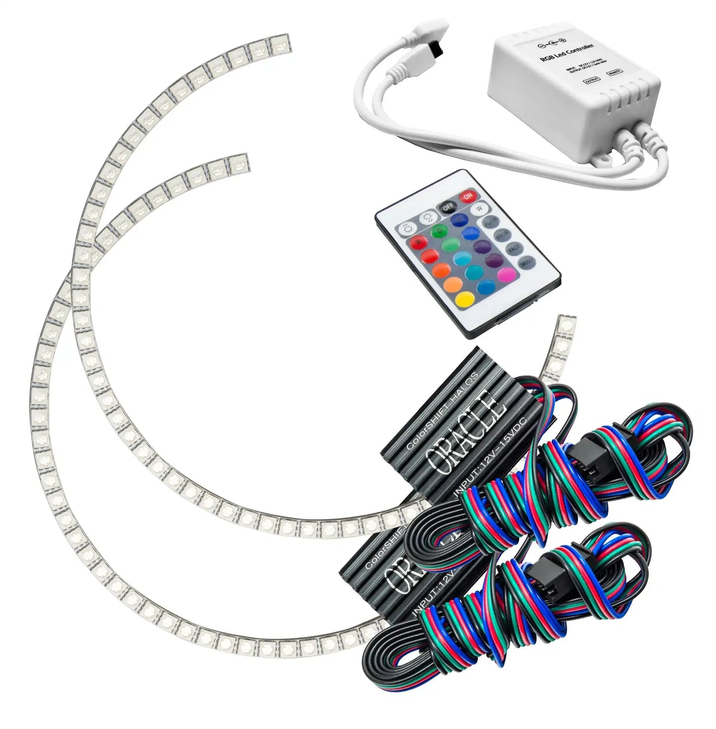 ORACLE Lighting 1999-2003 Ford F-150 Lightning LED Headlight Halo Kit by ORACLE Lighting