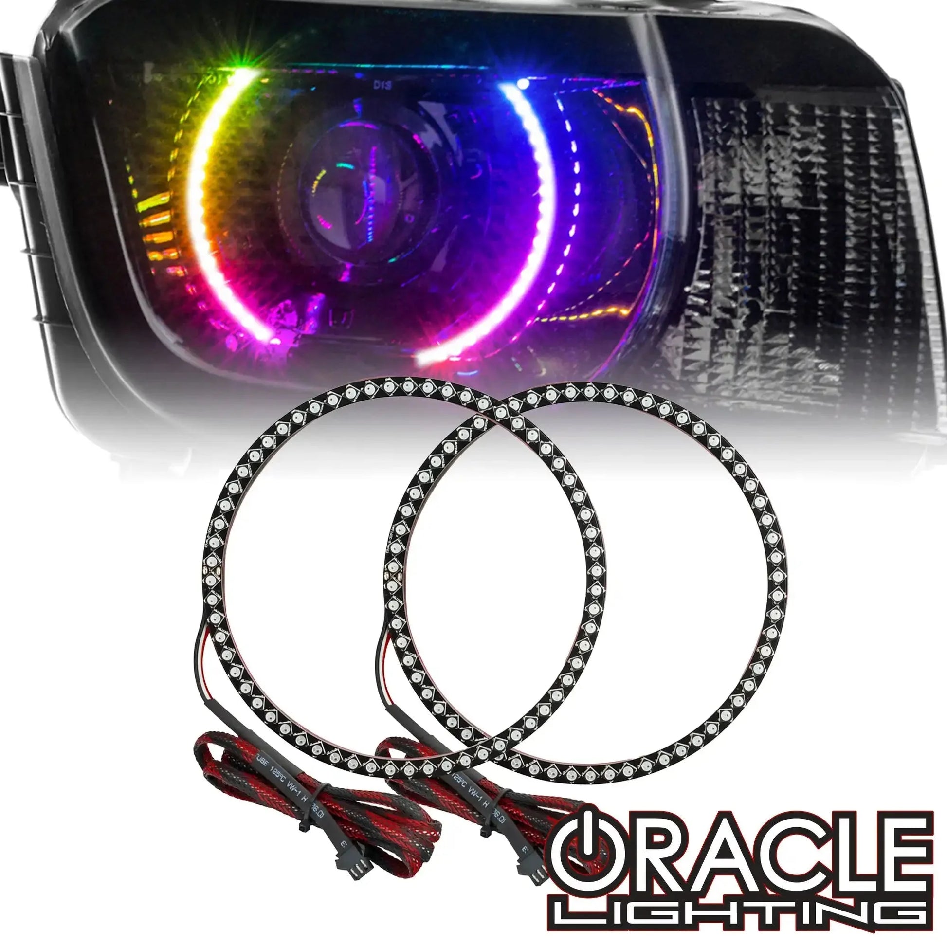 ORACLE Lighting 2010-2013 Chevrolet Camaro Dynamic ColorSHIFT Headlight Halo Kit by ORACLE Lighting