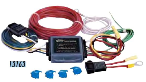 Batt Power Adapts Turn & Stop Lights72" Lgth Inc Lead Wire/Fuse Assembly/Splices by Husky Towing