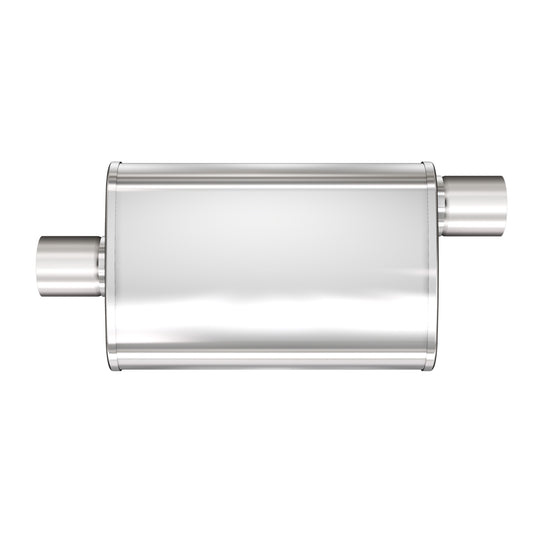 Magnaflow Multi-Chamber Performance Muffler; 2.5in. Offset/Center; 4x14x9 Body by MagnaFlow Exhaust Products