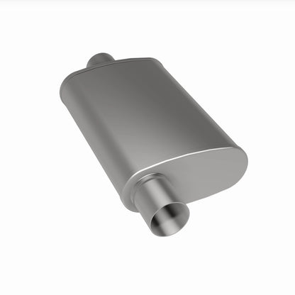 Magnaflow Multi-Chamber Performance Muffler; 2.5in. Offset/Center; 4x14x9 Body by MagnaFlow Exhaust Products