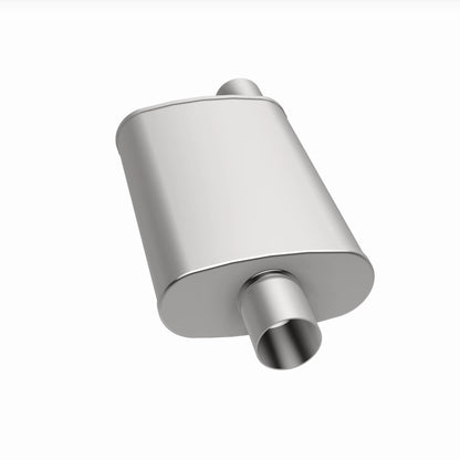 Magnaflow Multi-Chamber Performance Muffler; 2.5in. Offset/Center; 4x14x9 Body by MagnaFlow Exhaust Products
