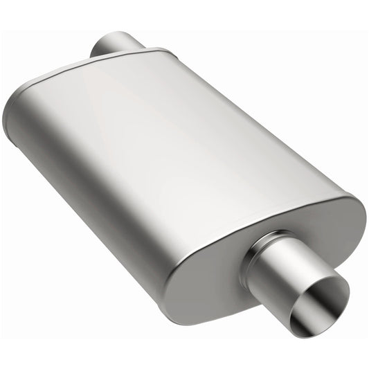Magnaflow Multi-Chamber Performance Muffler; 2.5in. Offset/Center; 4x14x9 Body by MagnaFlow Exhaust Products