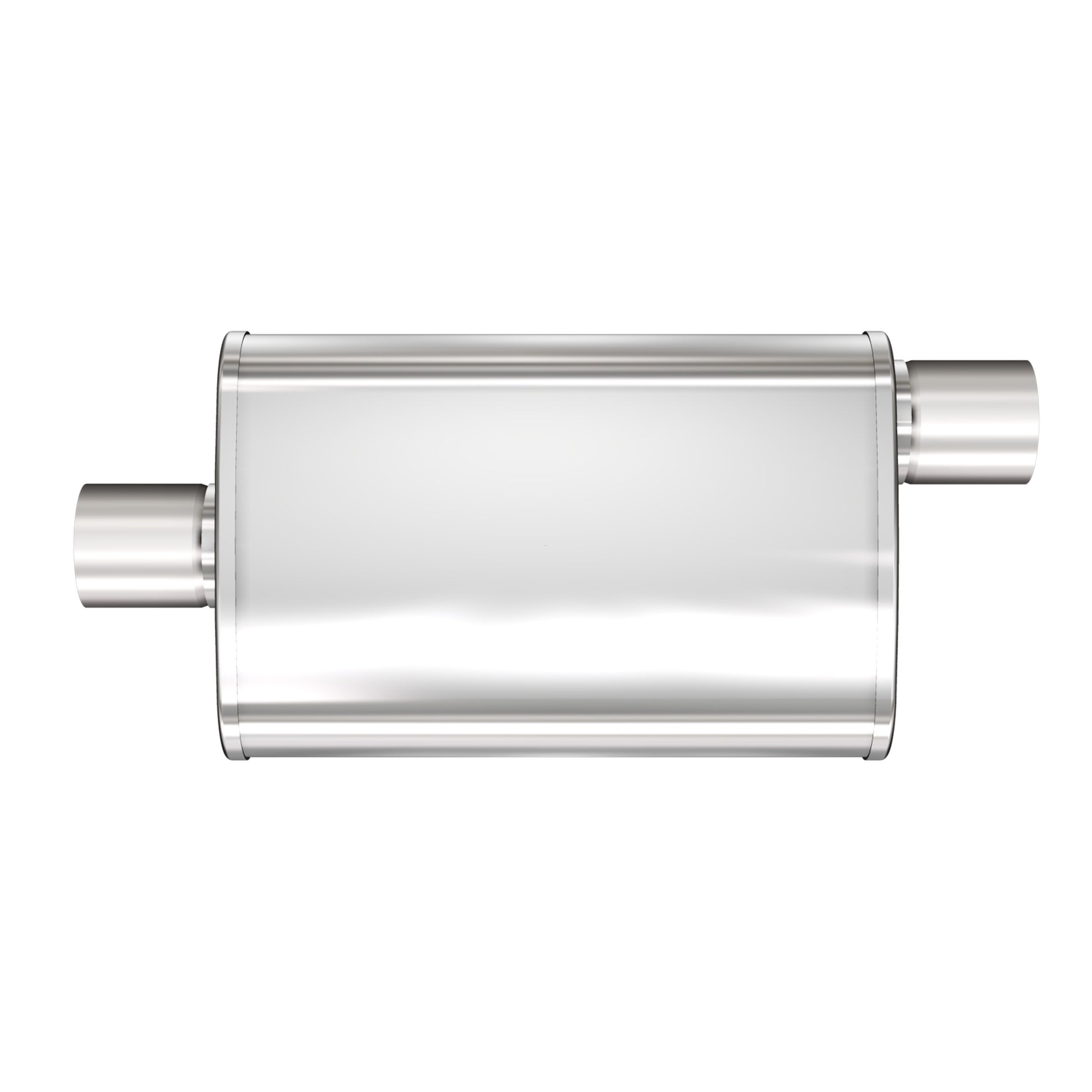 Magnaflow Multi-Chamber Performance Muffler; 3in. Offset/Center; 4x14x9 Body by MagnaFlow Exhaust Products